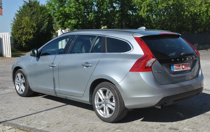 Volvo V60 cena 33500 przebieg: 163492, rok produkcji 2013 z Sulmierzyce małe 232